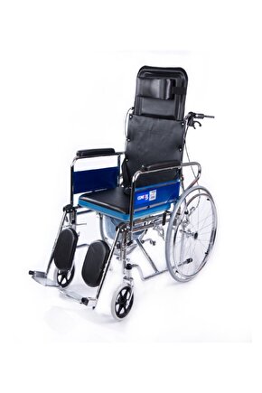 Ky609gc Sırtı Yatar Ayak Kalkar Tuvalet Özellikli Tekerlekli Sandalye