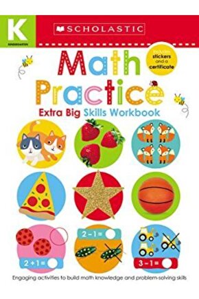 Math Practice Early Learners Kindergarten Extra Big Skills Workbook