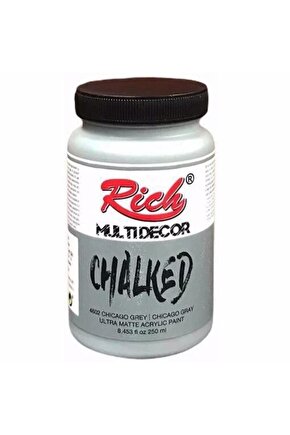 Multi Decor Chalked 250ml - Chicago Grey 4602