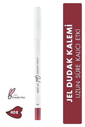 Lamel Long Lasting Gel Lip Kalıcı Jel Dudak Kalemi No 408