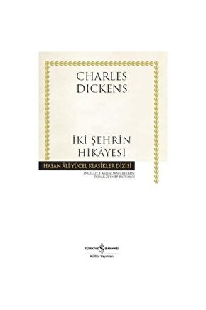 Iki Şehrin Hikayesi Charles Dickens -
