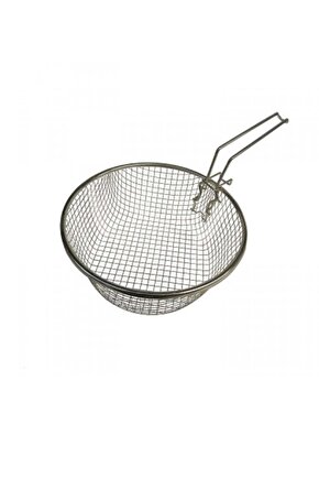 Çelik Kızartma Teli 20 Cm Çıkarılabilen Sap Patates Kızartma Tel