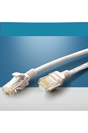 100m Metre Ethernet Cat6 Lan Patch Internet Kablosu Network Ağ Uçları Takılı Test Edilmiş
