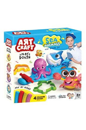 Art Craft Deniz Hayvanları Oyun Hamuru Seti 13 Parça