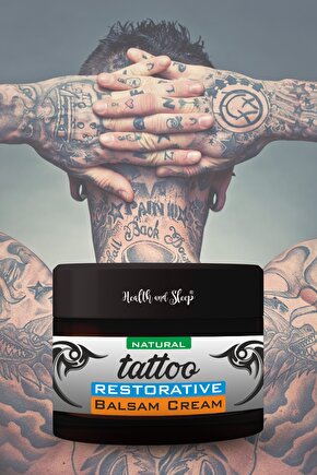 Tattoo Doğal Dövme Bakımı Ve Dövme Canlandırıcı Balsam Krem 50 ml