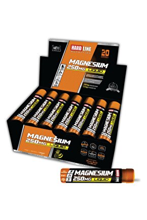 Magnesium Liquid Magnezyum Shot 250 mg 20 Adet