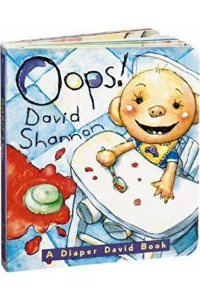9780439688826 Oops! A Diaper David Book | 0-3 Yaş İngilizce Resimli Çocuk Kitabı