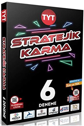 TYT Stratejik Karma 6 Fasikül Deneme  Kolektif  Paraf Yayınları  9786257222396
