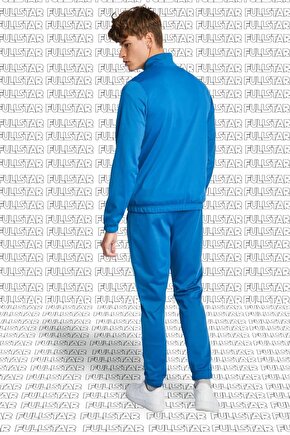 Sportswear Classic Track Suit 12 Zip Blue Yarım Fermuarlı Eşofman Takımı