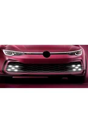 Vw Golf 8 Gti Ön Panjur Izgara Ledli 2020