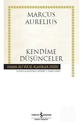 Kendime Düşünceler (KARTON KAPAK)