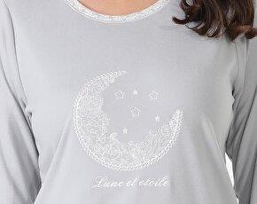 Etoile Ekstra Yumuşak Kumaş Pijama Takımı  98141