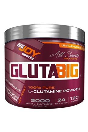 Glutabig Powder L-glutamin 120g Glutamine Amino Asit