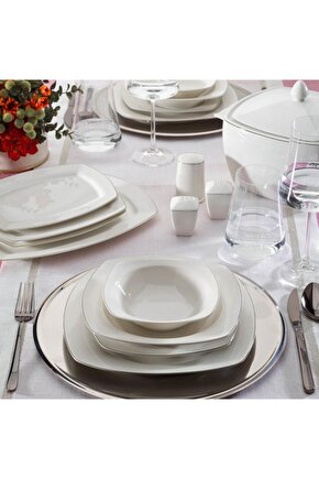 Majestıc Yemek Takımı -60 Prç.-platin