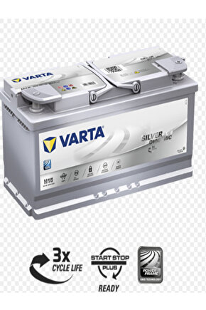 12V 105 Ah 950A Varta Start-Stop AGM Silver Dynamic H15 Akü.!! güncel tarih - yeni ürün.!!