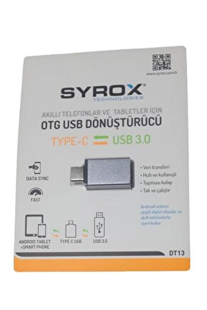 Syx-dt13 Type C - Usb 3.0 Otg Usb Flash Dönüştürücü