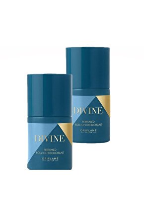 Divine Parfümlü 50 Ml Kadın Roll-on Deodorant 2 Adet