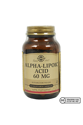 Alpha Lipoic Acid 60 Mg 60 Tablet
