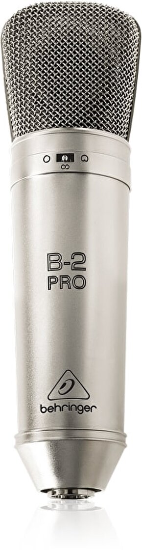 Behringer B-2 PRO Gold-Sputtered Large Dual-Diaphragm Studio Condenser Microphone