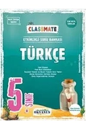 5.sınıf Türkçe Soru Bankası Classmate