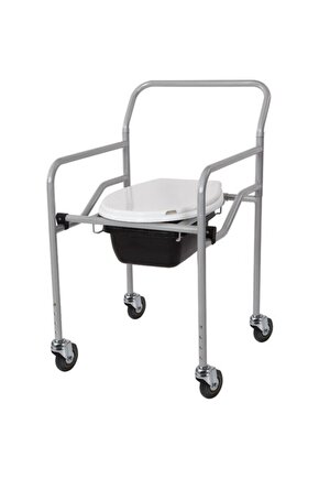 Katlanır Tekerlekli Tuvalet Sandalyesi