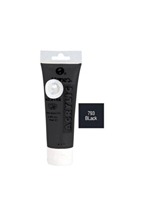 Akrilik Boya 75 Ml. Black