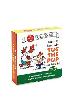 Learn To Read With Tug The Pup And Friends! Box Set 3 | Çocuklar Için Ingilizce Okuma Kitabı Seti