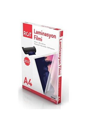 LAMİNASYON FİLM A4 125 MİCRON L13204