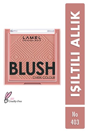Lamel Işıltılı Allık Blush Cheek Colour No 403