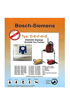 Bosch BGL6POW1 Serie 6 Elektrikli Süpürge 5 Ad Toz Torbası+Motor Koruma Filtresi Bedava