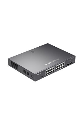 Ruijie-Reyee RG-ES218GC-P 16 Port Poe+ 10-100-1000 Mbps + 2 Port SFP Yönetilebilir Switch