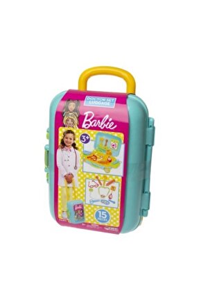 Oyuncak Barbie Bavulum Doktor Seti 03480