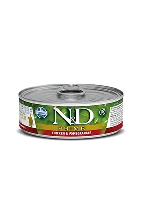 Neo Pet Market Nd Prime Tavuk Ve Narlı Kedi Konservesi 80 Gr X 3 Adet