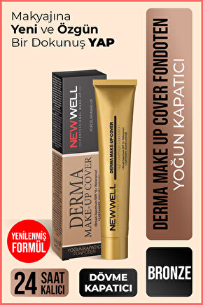 Derma Make-up Cover Foundation - Bronze