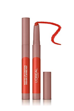 Loréal Paris Infaillible Matte Lip Crayon Kalem Mat Ruj - 110 Caramel Rebel