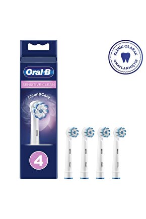 Sensitive Clean Şarjlı Diş Fırçası Yedek Başlığı Ultra Thin 4lü