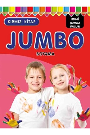 Jumbo Boyama Kırmızı Kitap