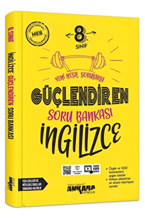 8. Sınıf Güçlendiren Ingilizce Soru Bankası Ankara Yayınları