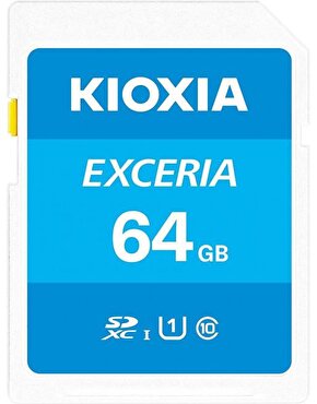 Kioxia 64gb Exceria Hafıza Kartı SDHC UHS-1 C10 100MB
