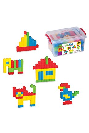 Maxi Tik Tak Lego Küçük (62 Parça) - Lego Oyuncaklar - Yapı Oyuncakları - Tik Tak Puzzle