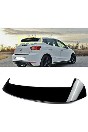 Seat ibiza bagaj üstü spoiler pianoblack boyalı 2017+