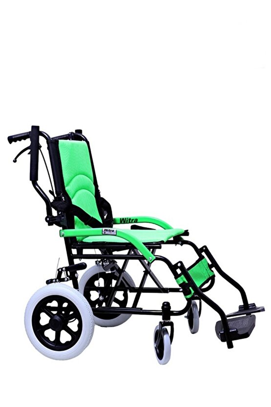 WİTRA Refakatçi Frenli Katlanabilir Tekerlekli Sandalye