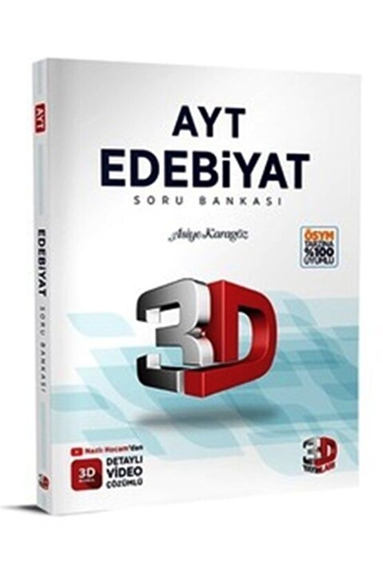3d Yayınları Ayt Edebiyat Soru Bankası