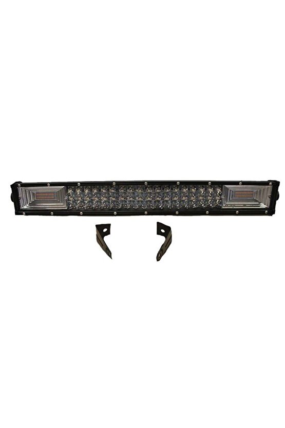 Space Offroad Sis Lambası 110cm 180led Beyaz-amber 540w Adet Çakarlı  Lass293