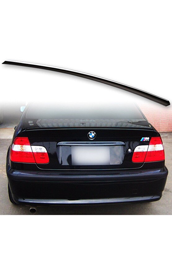 Bmw E46 M3 Bagaj Üstü Spoiler Siyah Boyalı Plastik 1998  2005