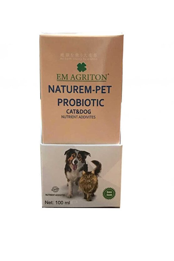 Em Agriton Naturem Kedi Köpek Probiotic 100ml