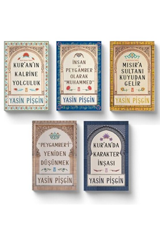 Yasin Pişgin Serisi Kuranın Kalbine Yolculuk-insan Ve Peygamber Olarak Muhammed 5li Set