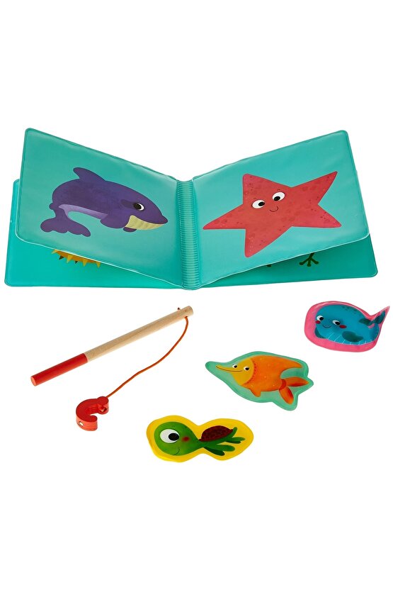 Bathtime & Fishing: Whale | Bebek Banyo Kitabı