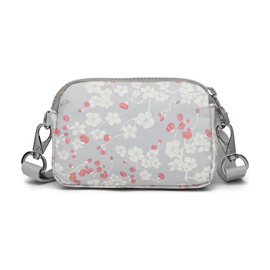 Smart Bags Çapraz Askılı Mini Çanta Krinkıl Kumaş 3177 Flower