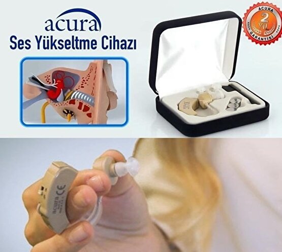 Orjinal Acura Hap-30 Ses Yükseltme Yükseltici İşitme Cihazı